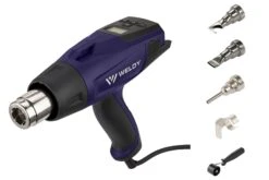 Weldy HG 530-A Heteluchtpistool Incl. 4 Mondstukken - 2300W -Home gereedschap df659ad5baebb38a5b02e48c4033fd63