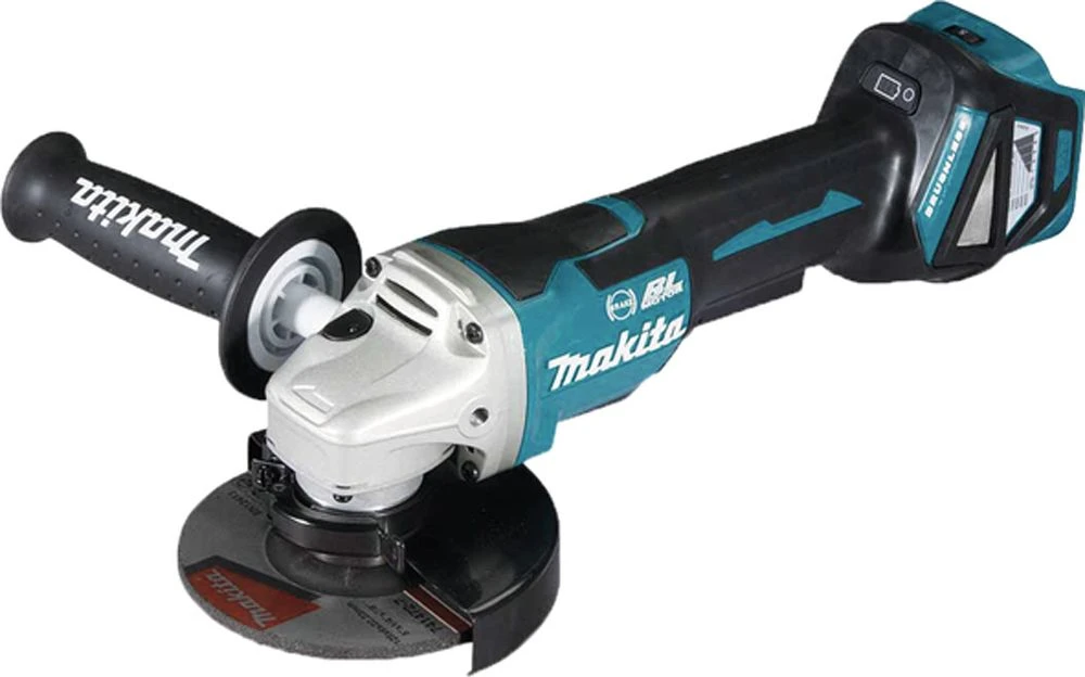 Makita DGA517RTJ 18V Li-Ion Accu Haakse Slijper Incl. ADT Set (2x 5.0Ah Accu) In Mbox - 125mm - Koolborstelloos 2 Makita DGA517RTJ 18V Li-Ion Accu Haakse Slijper Incl. ADT Set (2x 5.0Ah Accu) In Mbox - 125mm - Koolborstelloos - Afbeelding 2