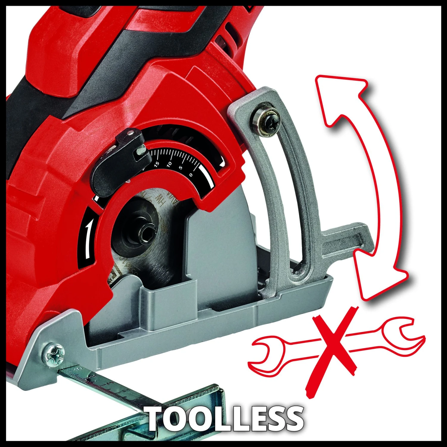 Einhell TC-CS 89 Mini Handcirkelzaag - 600W - 89 X 10 Mm 4 Einhell TC-CS 89 Mini Handcirkelzaag - 600W - 89 X 10 Mm - Afbeelding 4