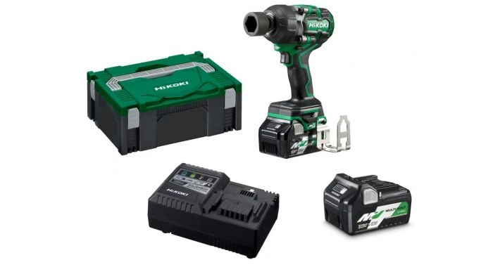 HiKOKI WR36DEWRZ Accu Slagmoeraanzetter - 36 V / 2 X 2.5Ah / 770 Nm / 1/2" - HSC II Koffer 1 HiKOKI WR36DEWRZ Accu Slagmoeraanzetter - 36 V / 2 X 2.5Ah / 770 Nm / 1/2" - HSC II Koffer