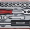 Teng Tools TT3819 19-delige Doppenset - 3/8" - 03520103