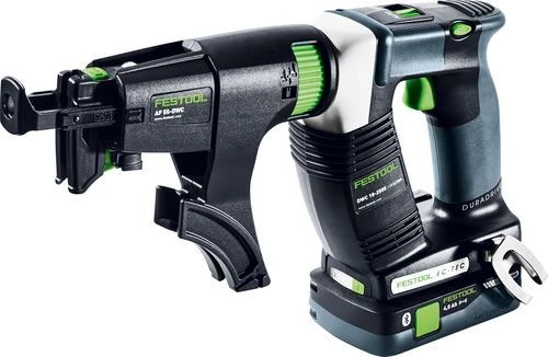 Festool DURADRIVE DWC 18-2500 HPC4,0 I-Plus 18V Li-Ion Accu Bandschroefmachine Set (2x4,0Ah) In Systainer - 18Nm - 55mm - Koolborstelloos - 576498 1 Festool DURADRIVE DWC 18-2500 HPC4,0 I-Plus 18V Li-Ion Accu Bandschroefmachine Set (2x4,0Ah) In Systainer - 18Nm - 55mm - Koolborstelloos - 576498