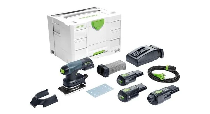 Festool RTSC 400 Li 3,0 I-Set 18V Li-Ion Accu Vlakschuurmachine Set (2x 3,0Ah) In Systainer - 80 X 130 Mm - 577681 1 Festool RTSC 400 Li 3,0 I-Set 18V Li-Ion Accu Vlakschuurmachine Set (2x 3,0Ah) In Systainer - 80 X 130 Mm - 577681