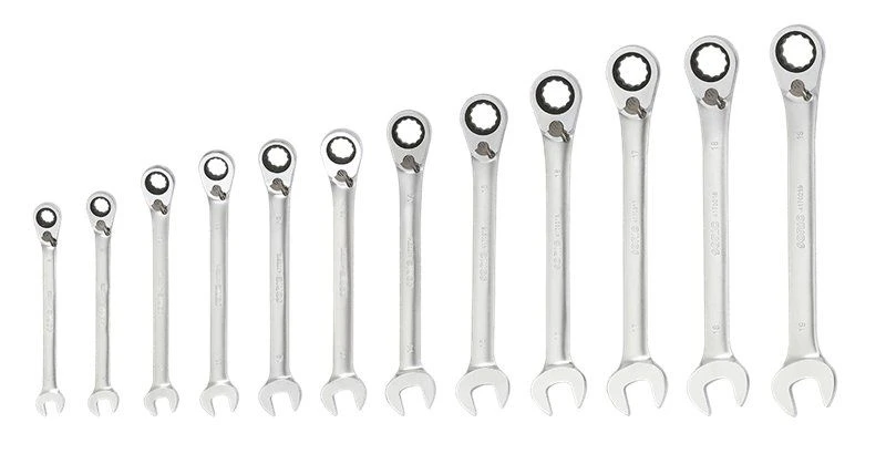 Sonic 601219 Ratelringsteeksleutelset 12-kant In Etui - 12 Delig 2 Sonic 601219 Ratelringsteeksleutelset 12-kant In Etui - 12 Delig - Afbeelding 2